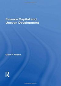 Produktbild: Finance Capital And Uneven Development