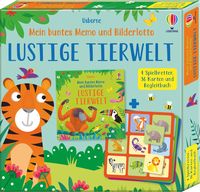 Produktbild: Mein buntes Memo und Bilderlotto: Lustige Tierwelt