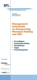 Produktbild: Management-Entscheide zu Outsourcing, Managed Hosting und ASP