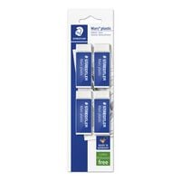 Produktbild: STAEDTLER Mars plastic 526 50, 4 Radierer, 52650BK4DA
