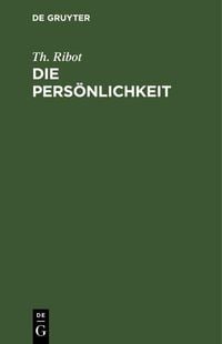 Produktbild: Die Pers&ouml;nlichkeit