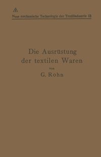 Produktbild: Die Ausr&uuml;stung der textilen Waren