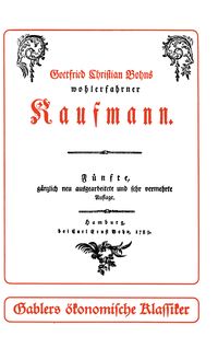 Produktbild: Der wohlerfahrne Kaufmann
