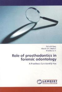 Produktbild: Garg, R: Role of prosthodontics in forensic odontology