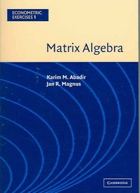 Produktbild: Matrix Algebra