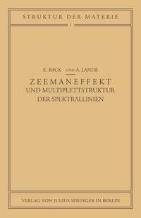 Produktbild: Zeemaneffekt und Multiplettstruktur der Spektrallinien