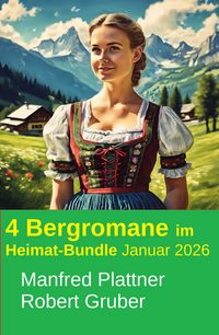 Produktbild: 4 Bergromane im Heimat-Bundle Januar 2026