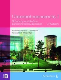 Produktbild: Unternehmensrecht I