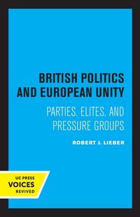 Produktbild: British Politics and European Unity