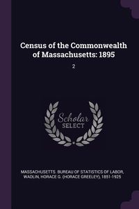 Produktbild: Census of the Commonwealth of Massachusetts