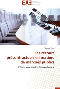 Produktbild: Les recours pr&eacute;contractuels en mati&egrave;re de march&eacute;s publics