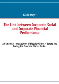 Produktbild: The Link between Corporate Social and Corporate Financial Performance