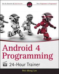 Produktbild: Android 4 Programming 24-Hour Trainer, w. DVD-ROM