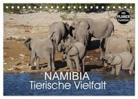 Produktbild: Namibia - Tierische Vielfalt (Planer) (Tischkalender 2027 DIN A5 quer), CALVENDO Monatskalender