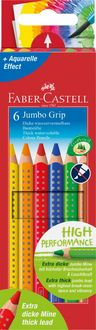 Produktbild: Faber-Castell Farbstifte Jumbo Grip, 6er Set