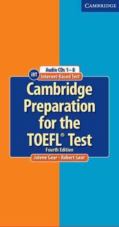 Produktbild: Gear, J: Cambridge Preparation for the TOEFL&iquest; Test Audio CDs