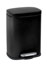 Produktbild: Treteimer Mod. Leno, Schwarz 5 L, Easy-Close Absenkautomatik