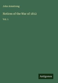 Produktbild: Notices of the War of 1812