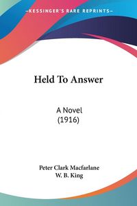 Produktbild: Held To Answer
