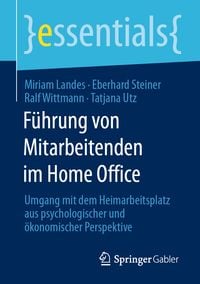 Produktbild: F&uuml;hrung von Mitarbeitenden im Home Office