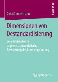 Produktbild: Dimensionen von Destandardisierung