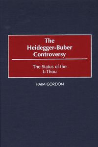 Produktbild: The Heidegger-Buber Controversy