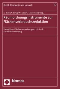Produktbild: Raumordnungsinstrumente zur Fl&auml;chenverbrauchsreduktion