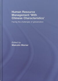 Produktbild: Human Resource Management 'with Chinese Characteristics'