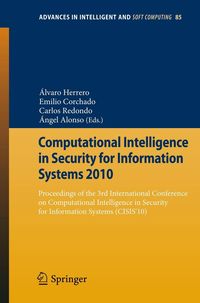 Produktbild: Computational Intelligence in Security for Information Systems 2010