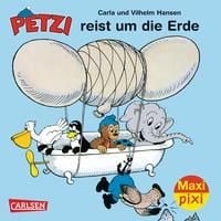 Produktbild: Maxi Pixi 136: Petzi reist um die Erde