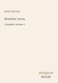 Produktbild: Monsieur Lecoq
