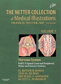 Produktbild: The Netter Collection of Medical Illustrations: Nervous System, Volume 7, Part II - Spinal Cord and Peripheral Motor and Sensory Systems
