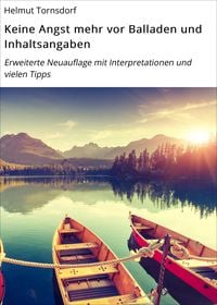 Produktbild: Keine Angst mehr vor Balladen und Inhaltsangaben