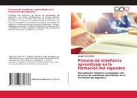 Produktbild: Proceso de ense&ntilde;anza aprendizaje en la formaci&oacute;n del ingeniero