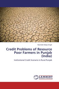 Produktbild: Credit Problems of Resource Poor Farmers in Punjab (India)