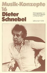 Produktbild: Dieter Schnebel