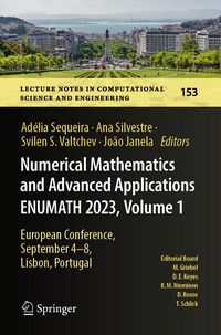 Produktbild: Numerical Mathematics and Advanced Applications ENUMATH 2023, Volume 1