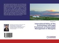 Produktbild: International Policy of the Environment and Legal Framework of Pastureland Management in Mongolia