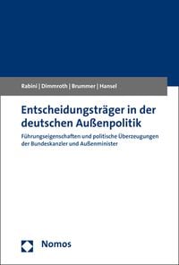 Produktbild: Entscheidungstr&auml;ger in der deutschen Au&szlig;enpolitik