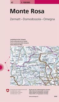 Bild vom Artikel Swisstopo 1 : 100 000 Monte Rosa vom Autor 