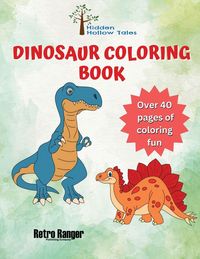 Produktbild: Hidden Hollow Tales Dinosaur Coloring Book
