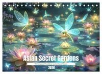 Produktbild: Asian Secret Garden (Tischkalender 2026 DIN A5 quer), CALVENDO Monatskalender