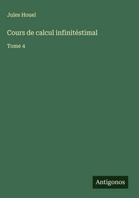 Produktbild: Cours de calcul infinit&eacute;stimal
