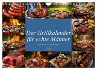Produktbild: Der Grillkalender f&uuml;r echte M&auml;nner (Wandkalender 2026 DIN A4 quer), CALVENDO Monatskalender