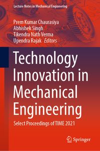 Produktbild: Technology Innovation in Mechanical Engineering