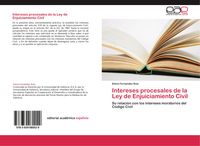 Produktbild: Intereses procesales de la Ley de Enjuiciamiento Civil