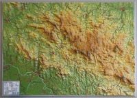 Produktbild: Relief Bayerischer Wald klein 1:275.000
