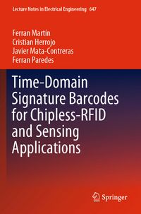 Produktbild: Time-Domain Signature Barcodes for Chipless-RFID and Sensing Applications
