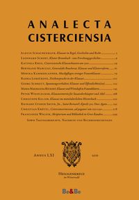 Produktbild: Analecta Cisterciensia 61 (2011)