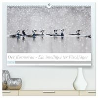 Produktbild: Der Kormoran - Ein intelligenter Fischj&auml;ger (hochwertiger Premium Wandkalender 2026 DIN A2 quer), Kunstdruck in Hochglanz